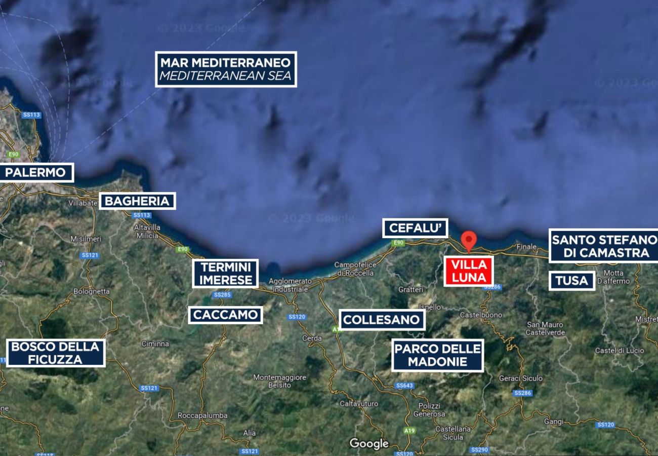 Villa in Cefalù - Villa Luna 8