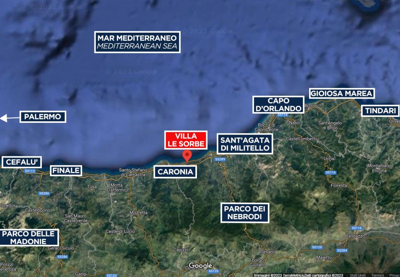 Villa in Caronia - Villa Le Sorbe 6