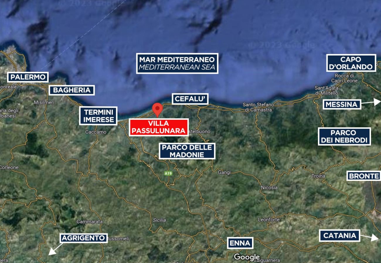 Villa in Collesano - Villa Passulunara 14