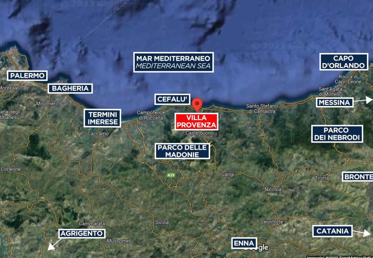 Villa in Cefalù - Villa Provenza