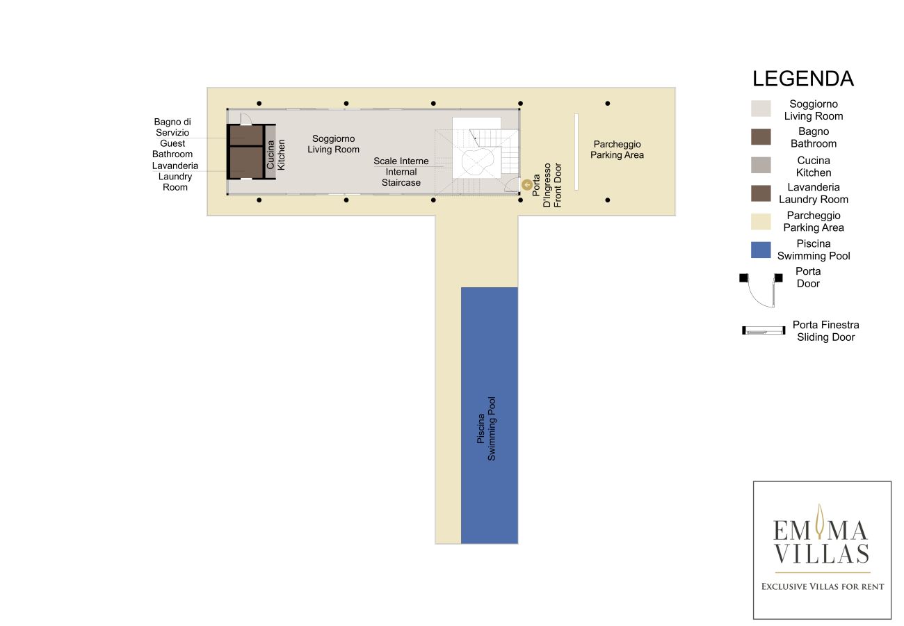 Villa in Polignano a Mare - VILLA SPECCHIO DI MARE